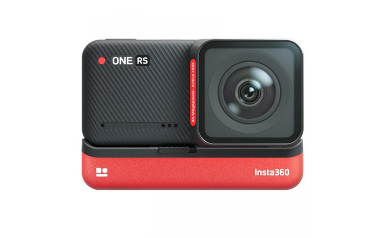 Insta360 One RS 4K Boosted Edition – Modulo Con Obiettivo 4K E FlowState, Per Riprese Stabili E Audio Pulito