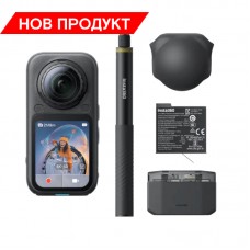 Insta360 X6 360° 8K Essential Bungle (Черен)