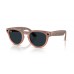 Ray-Ban Meta Headliner (Gen 2) Прозрачно Прасковени / Прозрачни към Сиви (Фотохромни)