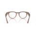 Ray-Ban Meta Headliner (Gen 2) Прозрачно Прасковени / Прозрачни към Сиви (Фотохромни)