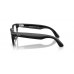 Ray-Ban Meta Headliner (Gen 2) Low Bridge Fit Лъскаво Черни / Прозрачни към Сапфир (Фотохромни)