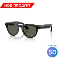 Ray-Ban Meta Headliner (Gen 2) Low Bridge Fit Лъскаво Черни / Зелени Ray-Ban Meta Headliner (Gen 2) Low Bridge Fit Лъскаво Черни / Зелени