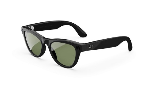 Ray-Ban Meta Skyler (Gen 1) Лъскавo Черни / Зелени