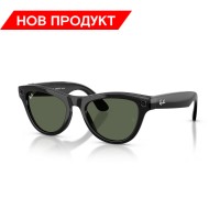 Ray-Ban Meta Skyler (Gen 2) Лъскаво Черни / Зелени