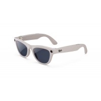 Ray-Ban Meta Skyler (Gen 1) Кредаво Сиво / Прозрачни към Сапфир (Фотохромни)