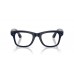 Ray-Ban Meta Wayfarer (Gen 2) Лъскаво Космическо Синьо / Прозрачни към Сапфир (Фотохромни)