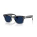 Ray-Ban Meta Wayfarer (Gen 2) Прозрачно Сиви / Прозрачни към Сапфир (Фотохромни)
