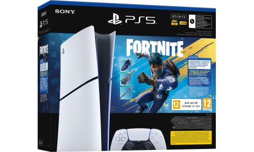 PlayStation 5 (Slim) Digital Edition 825GB + Fortnite Flowering Chaos