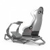 Рейсинг симулатор RSeat N1 Бяло/Сиво