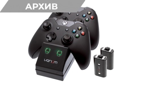 Докинг станция за зареждане за Xbox One с 2 батерии Venom VS2851