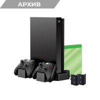 Вертикална станция за зареждане за Xbox One с 2 батерии Venom VS2861 Вертикална станция за зареждане за Xbox One с 2 батерии Venom VS2861